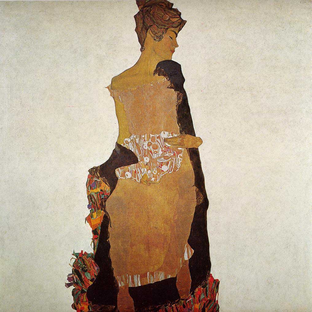 Egon Schiele Portrait of Gerti Schiele